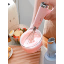 2 em 1 - Mini Batedeira e Processador Triturador Elétrico Recarregável USB