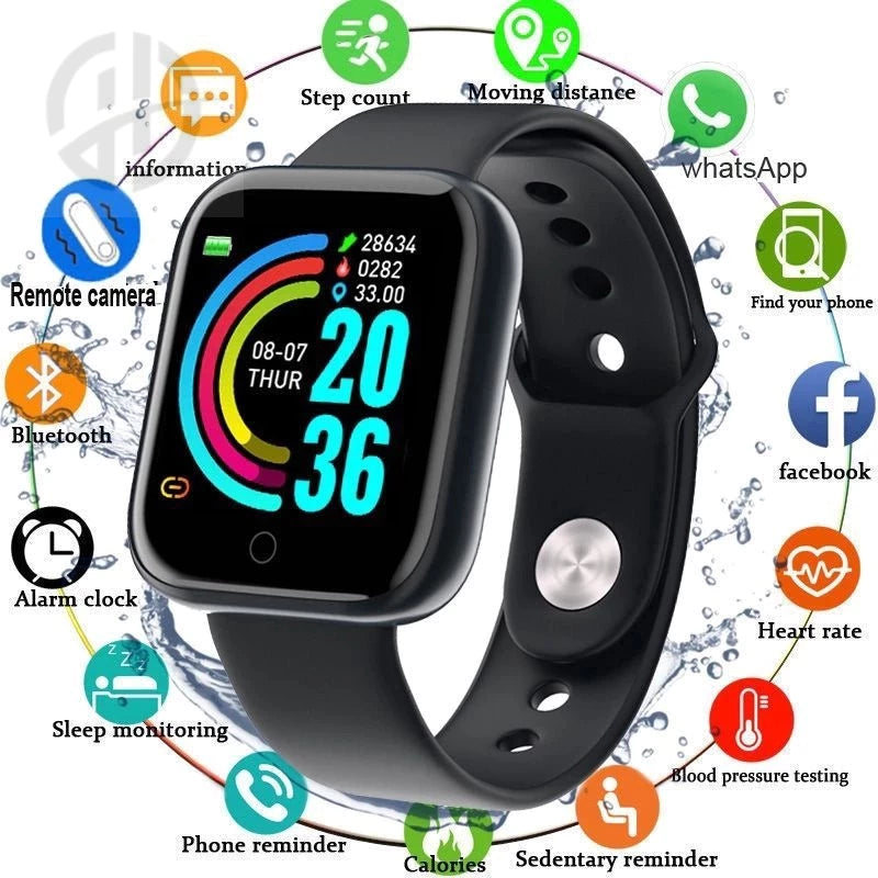 Smartwatch D20 Pró/ Coloca Foto na Tela Esportivo Bluetooth