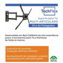 Suporte Para Tv Tri-articulado Lcd Led 26 32 40 42 47 50 55 polegadas