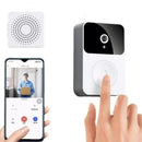 Kit Campainha Com Câmera Vídeo Porteiro Sem Fio Wi-Fi HD Inteligente Smart Casa Vê Pelo Celular Recarregável