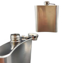 Cantil de Bolso para Whisky, Vodka e Bebidas – Aço Inox 240ml