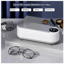 Limpador Ultrassônico Joias Óculos Bijuterias E Pincel de Maquiagem USB Recarregável.