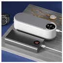 Limpador Ultrassônico Joias Óculos Bijuterias E Pincel de Maquiagem USB Recarregável.