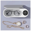 Limpador Ultrassônico Joias Óculos Bijuterias E Pincel de Maquiagem USB Recarregável.