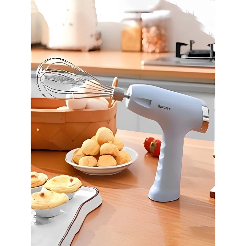 2 em 1 - Mini Batedeira e Processador Triturador Elétrico Recarregável USB