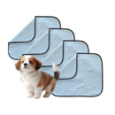 Kit 4 Uni. Tapete Higiênico lavável para Cães Pet Reutilizável